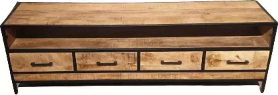 Maison de france Tv kast gb mangohout naturel 180 x 45 x 55(h) cm