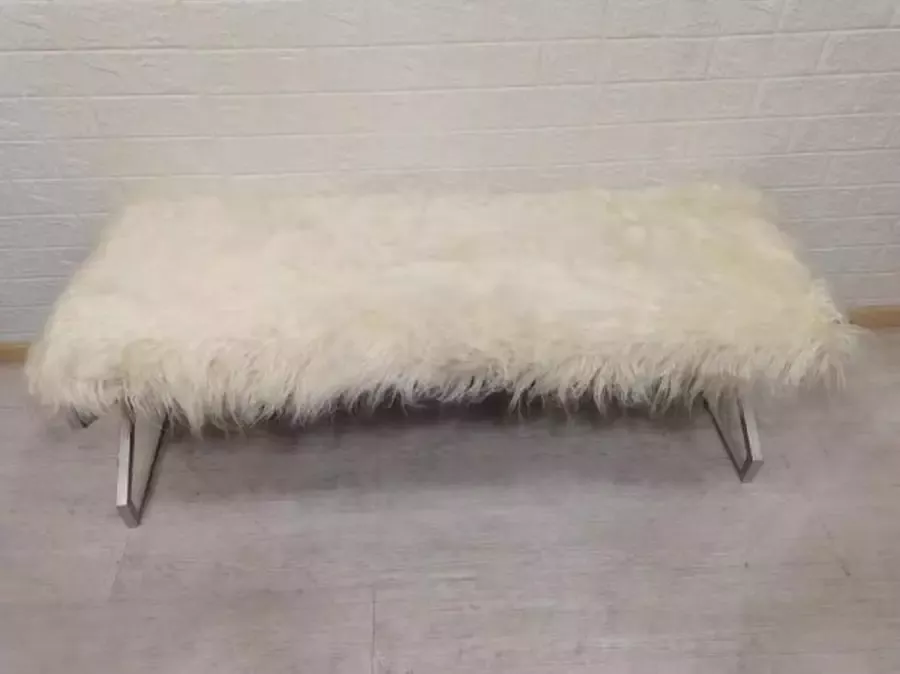 Maison de france Kruk DKD Home Decor Zilverkleurig Metaal Wit 120 x 40 x 45 cm - Foto 2