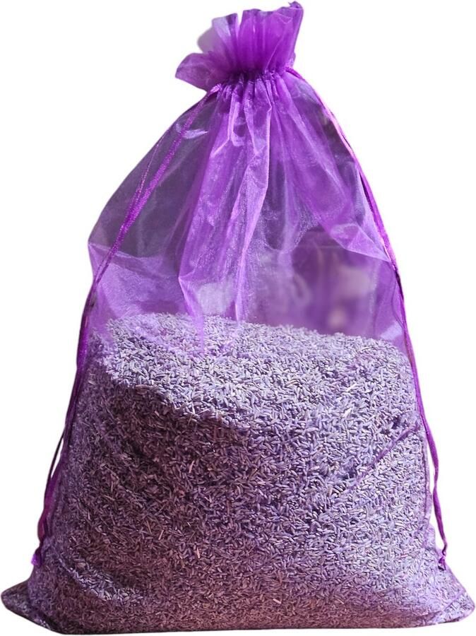 Maison de Lavande Lavendel 1 kg biologische losse lavendel uit de Provence gedroogde lavendel geurzakjes tegen motten in de stofzuiger tegen maden in de kliko in je kledingkast