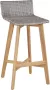 Maison Exclusive Barstoelen 2 st massief acaciahout - Thumbnail 5