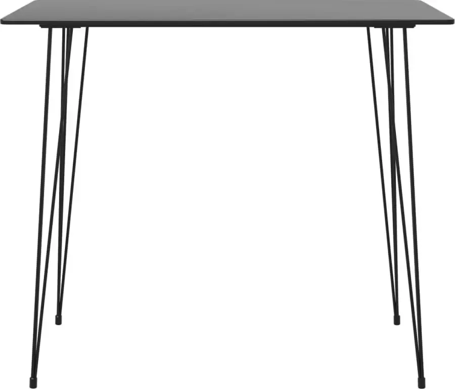 Maison Exclusive Bartafel 120x60x105 cm zwart