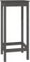 Maison Exclusive Bartafel 50x50x110 cm massief grenenhout grijs - Thumbnail 3