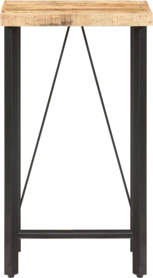 Maison Exclusive Bartafel 60x60x107 cm ruw mangohout