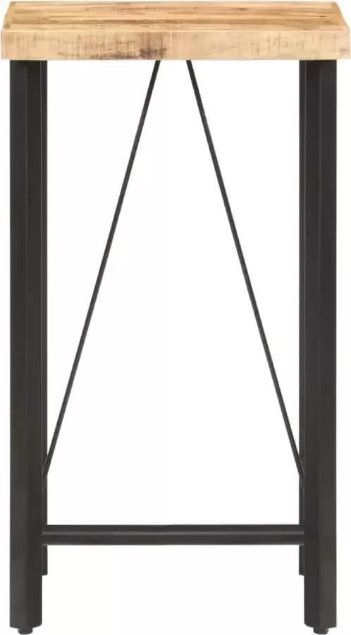 Maison Exclusive Bartafel 60x60x107 cm ruw mangohout
