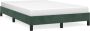 Maison Exclusive Bedframe fluweel donkergroen 120x200 cm - Thumbnail 1