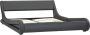 Maison Exclusive Bedframe kunstleer grijs 120x200 cm - Thumbnail 2