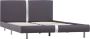 Maison Exclusive Bedframe kunstleer grijs 120x200 cm - Thumbnail 4