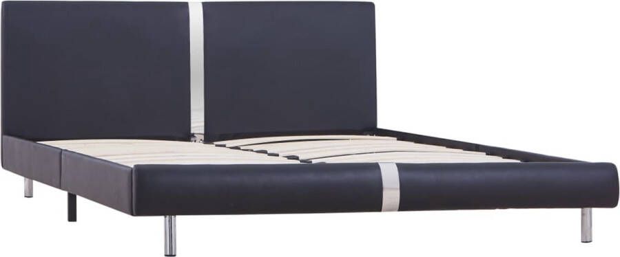 Maison Exclusive Bedframe kunstleer zwart 120x200 cm