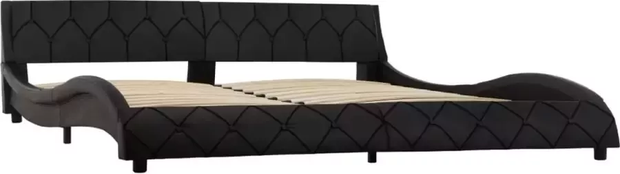 Maison Exclusive Bedframe kunstleer zwart 180x200 cm