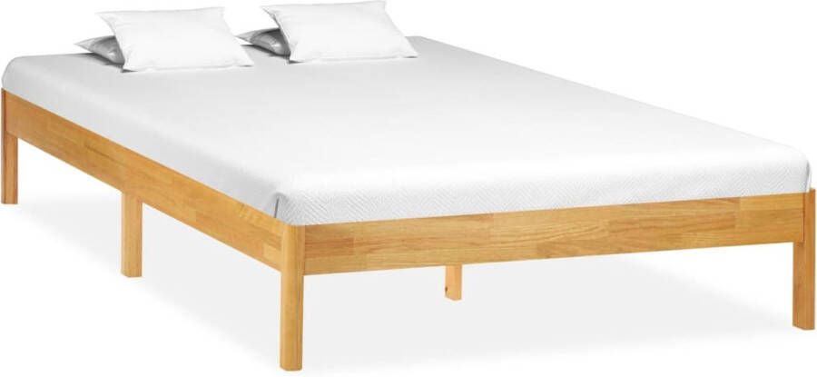 Maison Exclusive Bedframe massief eikenhout 120x200 cm