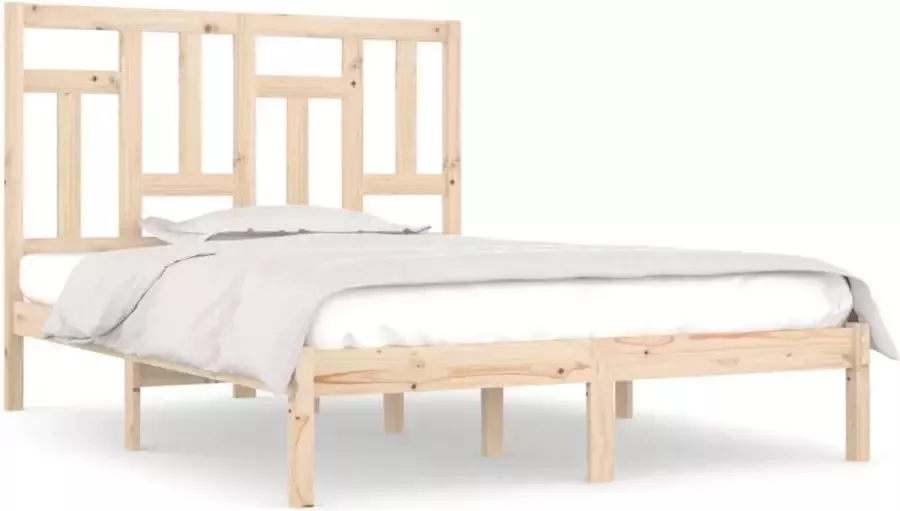 Maison Exclusive Bedframe massief grenenhout 160x200 cm