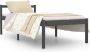 Maison Exclusive Bedframe massief grenenhout grijs 90x190 cm 3FT single - Thumbnail 2