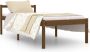 Maison Exclusive Bedframe massief grenenhout honingbruin 90x190 cm 3FT single - Thumbnail 1