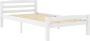 Maison Exclusive Bedframe met 2 lades massief grenenhout wit 100x200 cm - Thumbnail 4