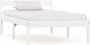 Maison Exclusive Bedframe met 2 lades massief grenenhout wit 100x200 cm - Thumbnail 3
