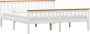 Maison Exclusive Bedframe met 4 lades massief grenenhout wit 180x200 cm - Thumbnail 3