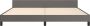 Maison Exclusive Bedframe met hoofdbord kunstleer grijs 200x200 cm - Thumbnail 1