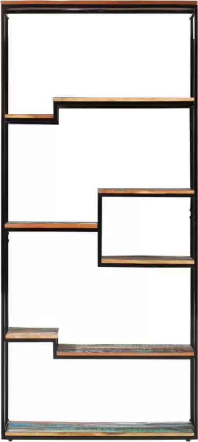 Maison Exclusive Boekenkast 80x30x180 cm massief gerecycled hout