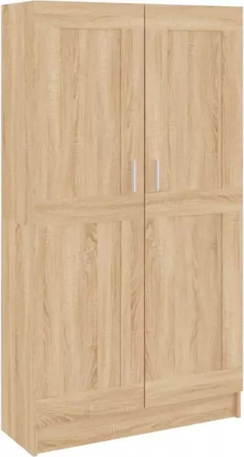 Maison Exclusive Boekenkast 82 5x30 5x150 cm spaanplaat sonoma eikenkleurig