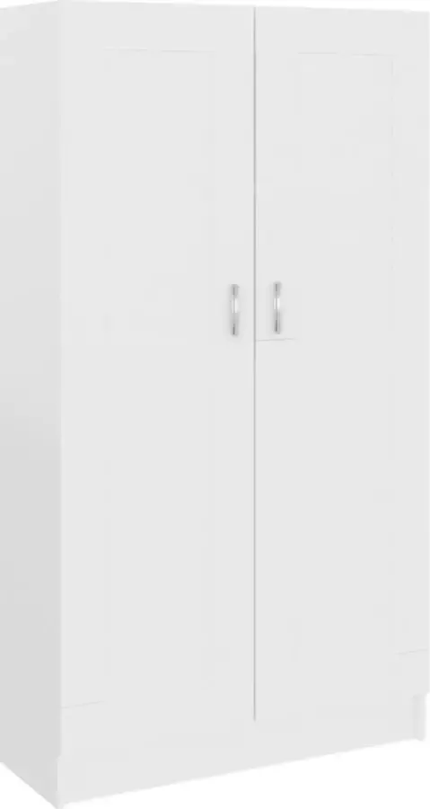 Maison Exclusive Boekenkast 82 5x30 5x150 cm spaanplaat wit