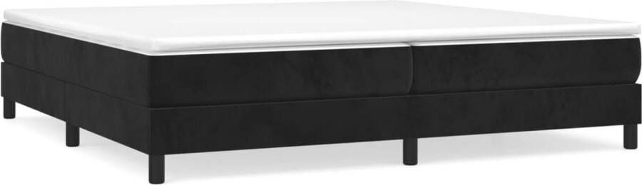 Maison Exclusive Boxspringframe fluweel zwart 200x200 cm