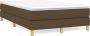 Maison Exclusive Boxspringframe stof donkerbruin 120x200 cm - Thumbnail 2