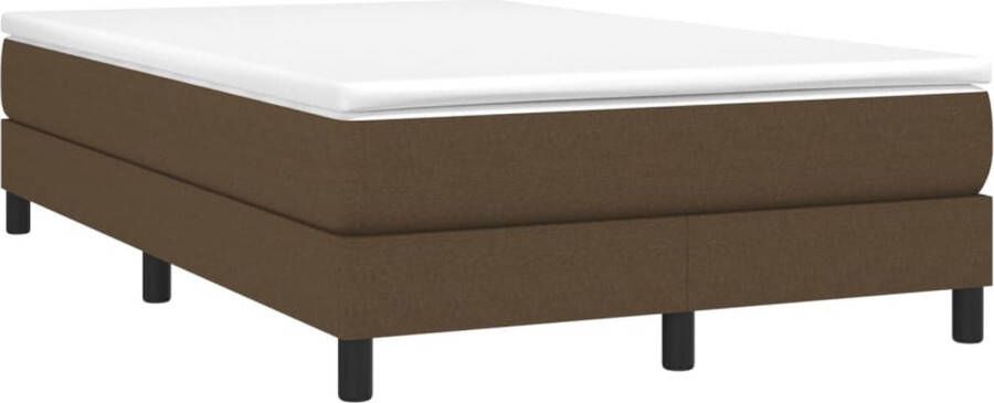 Maison Exclusive Boxspringframe stof donkerbruin 120x200 cm