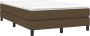 Maison Exclusive Boxspringframe stof donkerbruin 120x200 cm - Thumbnail 1