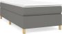Maison Exclusive Boxspringframe stof donkergrijs 80x200 cm - Thumbnail 2