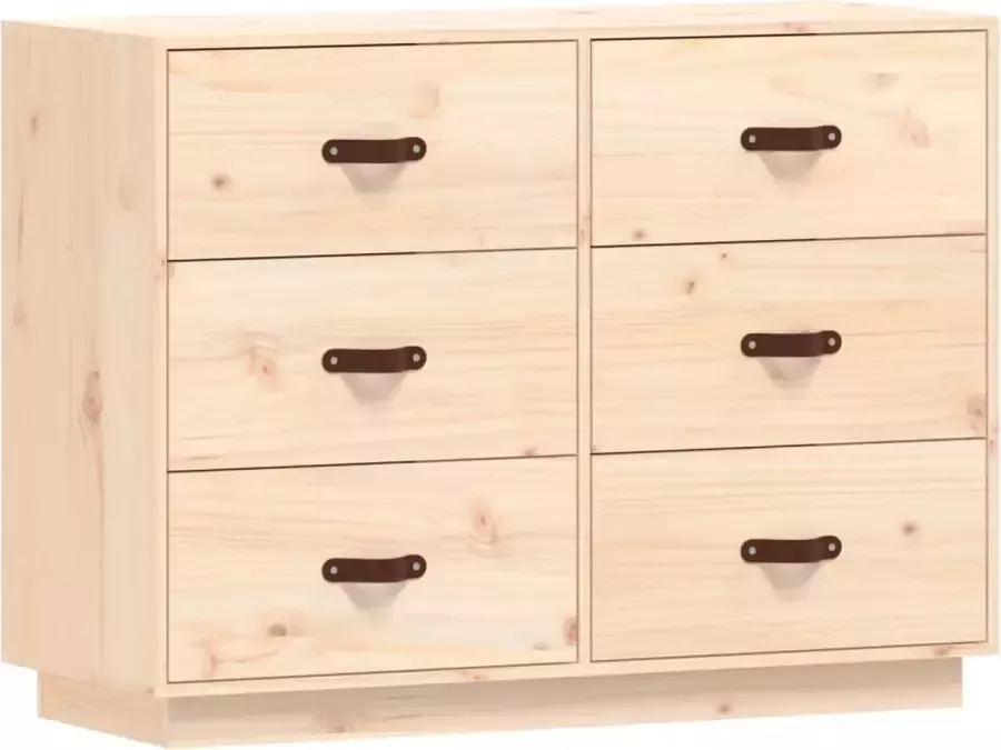 Maison Exclusive Dressoir 100x40x75 cm massief grenenhout - Foto 2