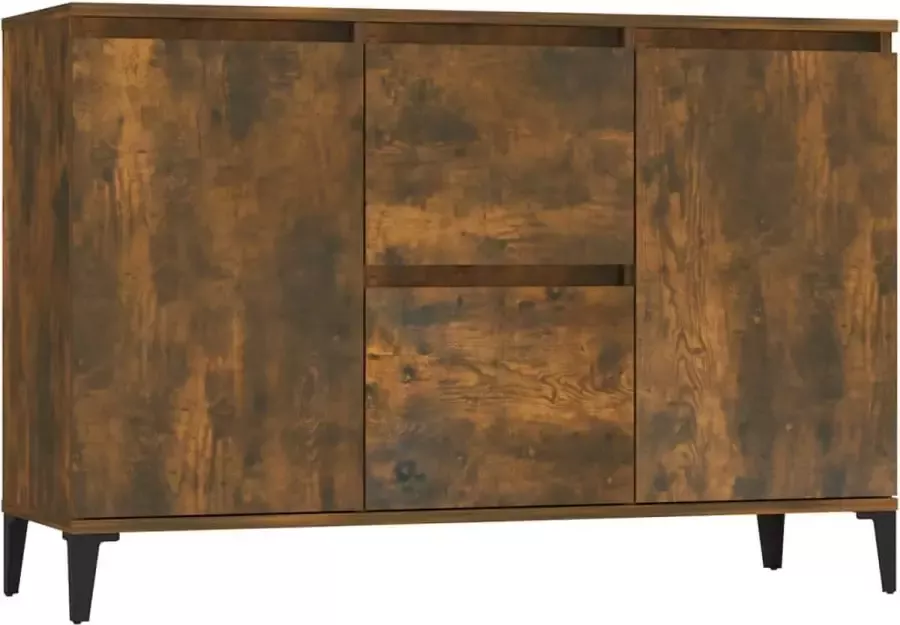 Maison Exclusive Dressoir 104x35x70 cm bewerkt hout gerookt eikenkleurig