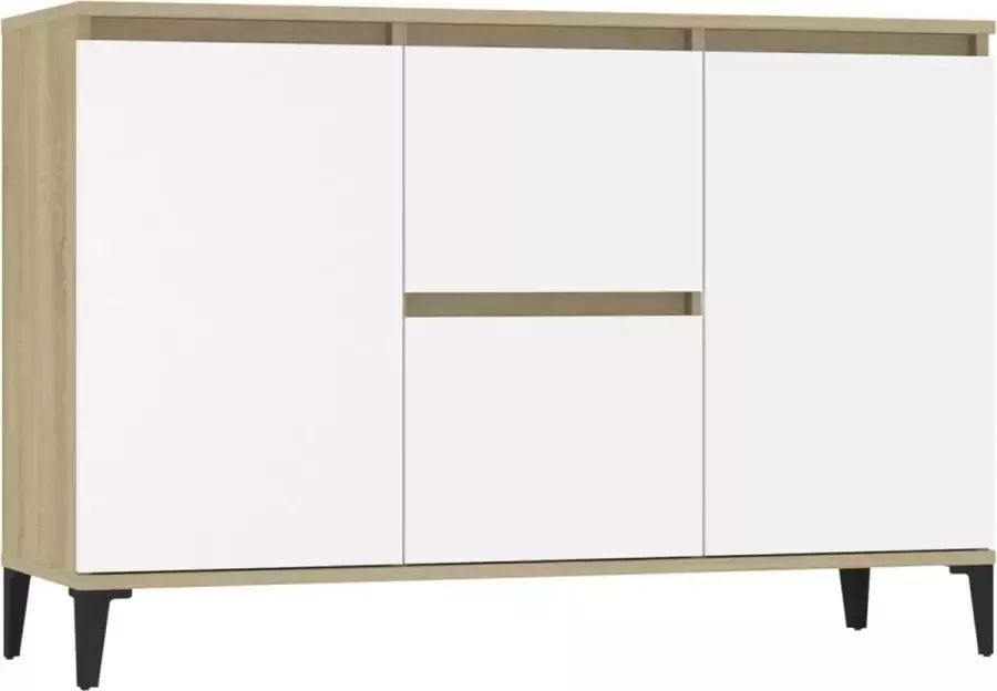 Maison Exclusive Dressoir 104x35x70 cm spaanplaat sonoma eikenkleurig