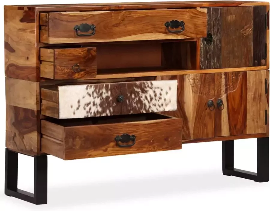 Maison Exclusive Dressoir 115x30x80 cm massief sheeshamhout