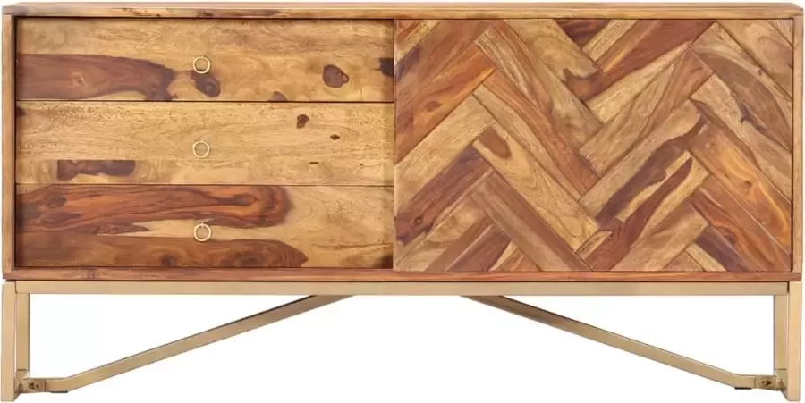 Maison Exclusive Dressoir 118x30x60 cm massief sheeshamhout