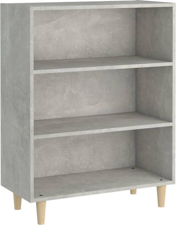 Maison Exclusive Dressoir 69 5x32 5x90 cm bewerkt hout betongrijs