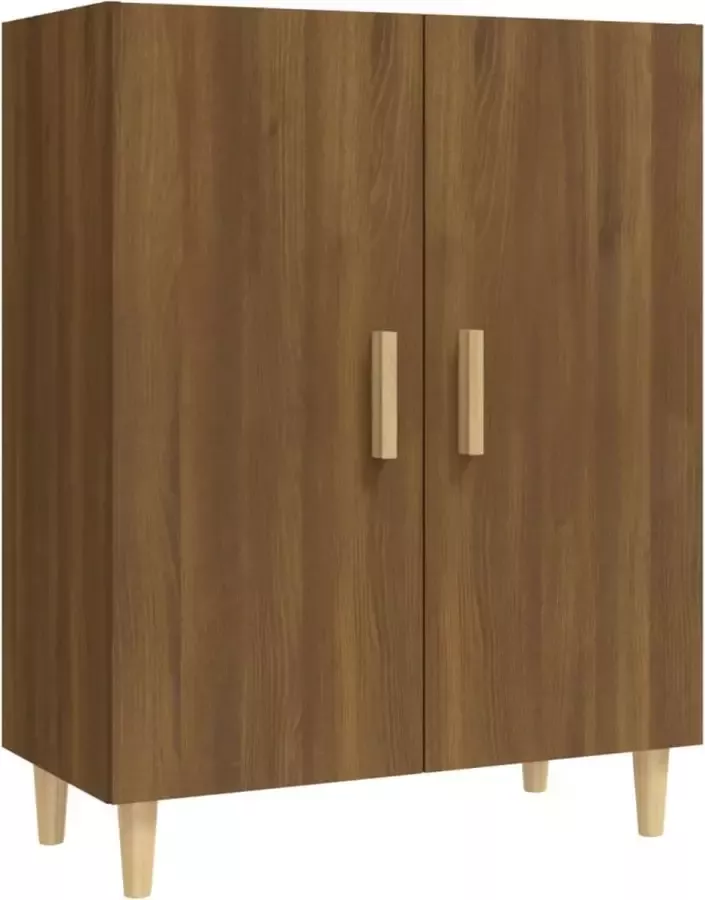 Maison Exclusive Dressoir 70x34x90 cm bewerkt hout bruineikenkleurig - Foto 3