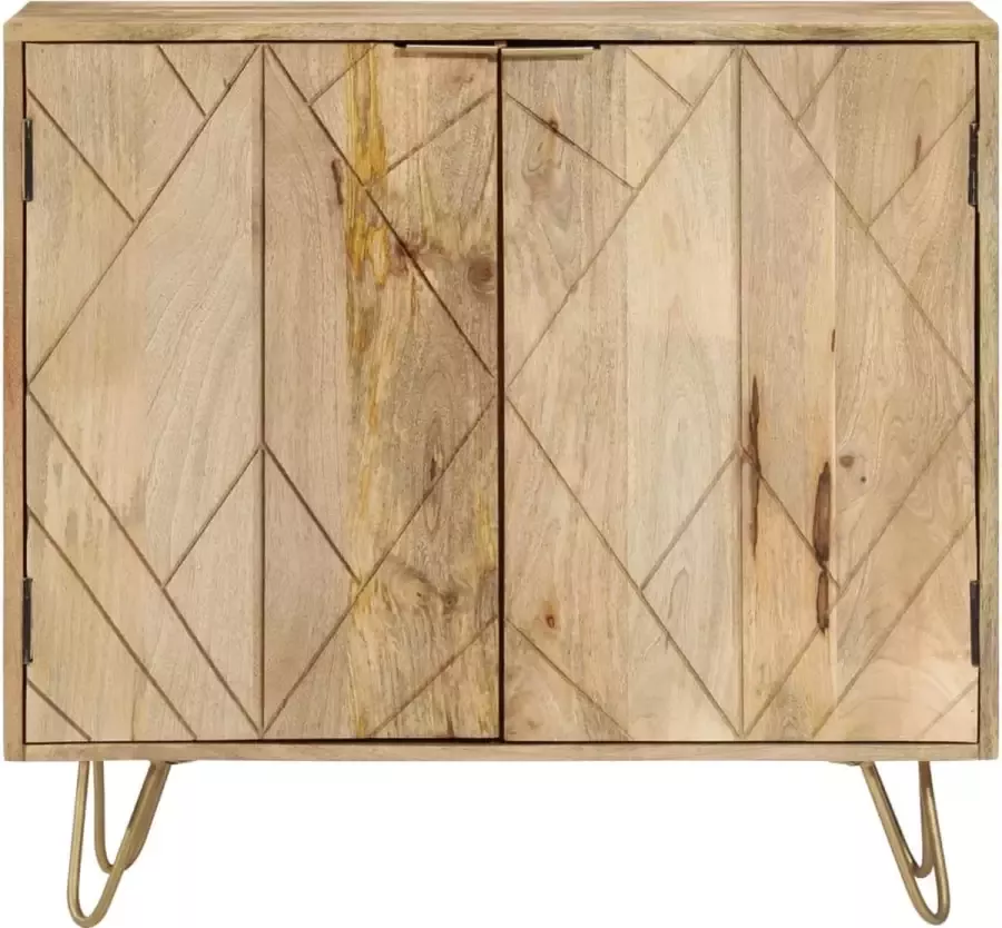 Maison Exclusive Dressoir 80x30x75 cm massief mangohout
