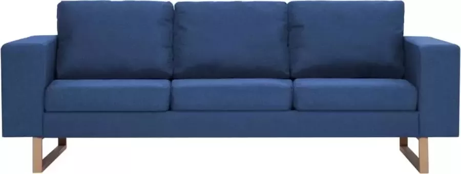 Maison Exclusive Driezitsbank stof blauw - Foto 2