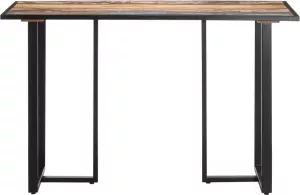Maison Exclusive Eettafel 120 cm massief gerecycled hout