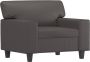 Maison Exclusive Fauteuil 60 cm kunstleer grijs - Thumbnail 1