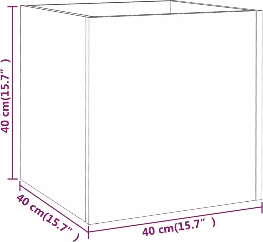 Maison Exclusive Halmeubelset bewerkt hout sonoma eiken