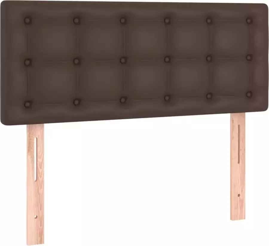 Maison Exclusive Hoofdbord 100x5x78 88 cm kunstleer bruin