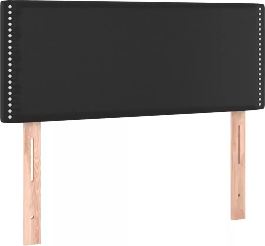 Maison Exclusive Hoofdbord 100x5x78 88 cm kunstleer zwart