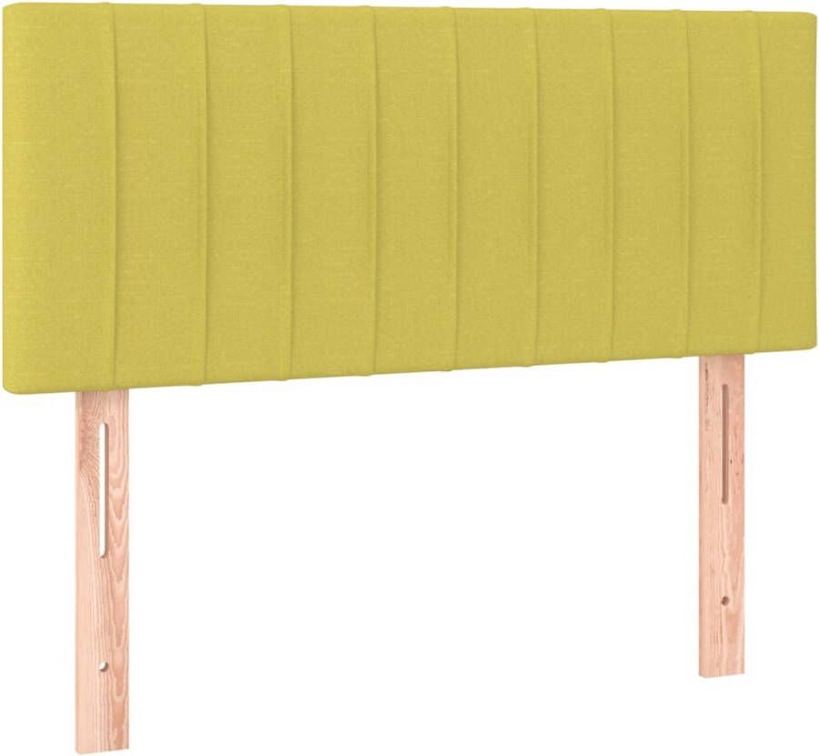 Maison Exclusive Hoofdbord 100x5x78 88 cm stof groen
