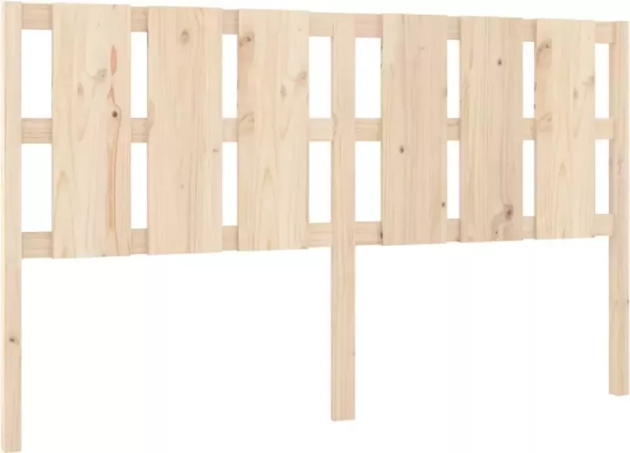 Maison Exclusive Hoofdbord 185 5x4x100 cm massief grenenhout - Foto 3