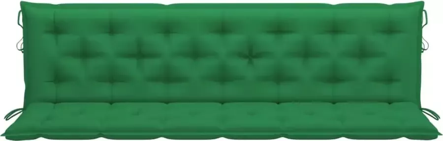 Maison Exclusive Kussen voor schommelstoel 200 cm stof groen