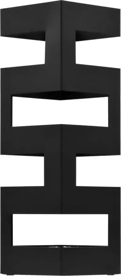 Maison Exclusive Parapluhouder tetris staal zwart