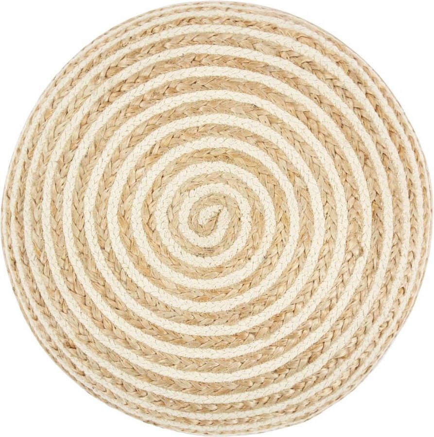Maison Exclusive Poef handgemaakt 45x30 cm jute