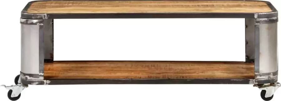 Maison Exclusive Salontafel 100x50x35 cm massief mangohout - Foto 2