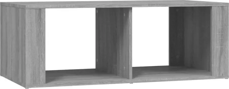 Maison Exclusive Salontafel 100x50x36 cm bewerkt hout grijs sonoma eikenkleurig